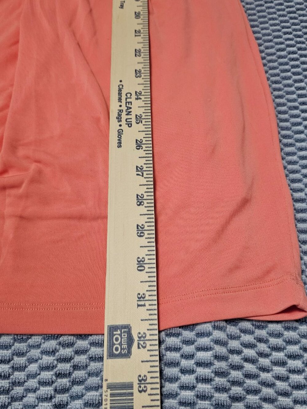 NEW Love21 Asymmetrical One Shoulder Sheer Dress Peach Mini Dress - Size Medium - Picture 6 of 6